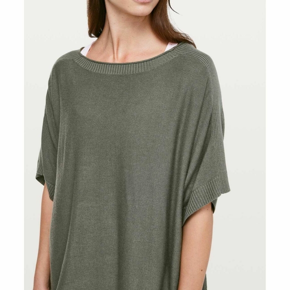 Lululemon cashmere-blend Be At Ease Poncho - Picture 4 of 7